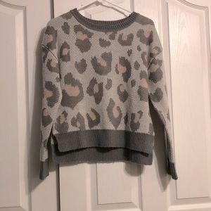 Animal Print Sweater